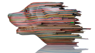 Illustration for article titled Sculptures Built From Skateboards And Made Like Japan's Buddha Statues